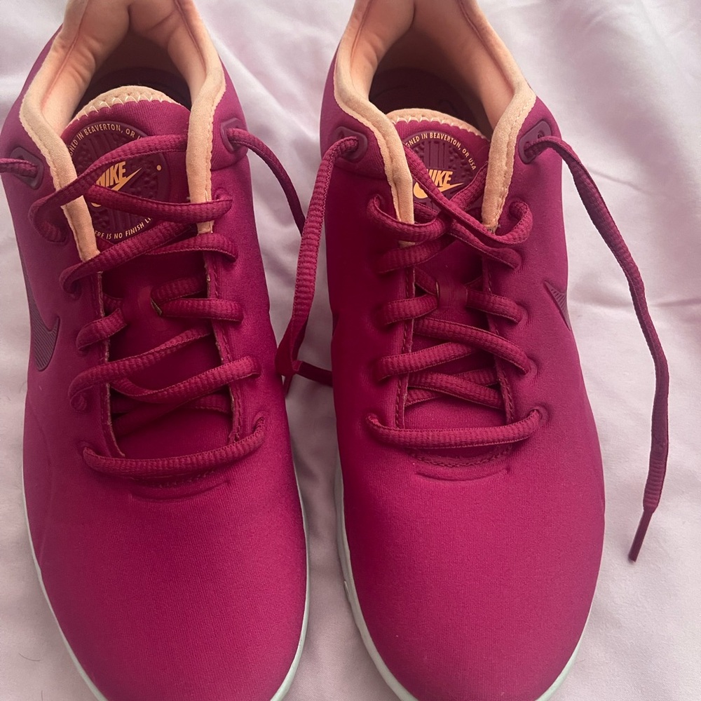 Nike Fuchsia Lace-Up Sneakers